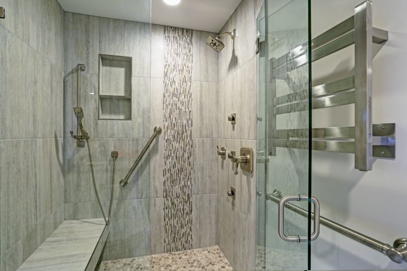 Bright Walk-In Shower