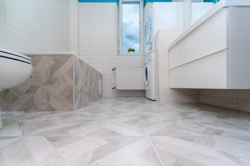 Bathroom with Large Format Tiles